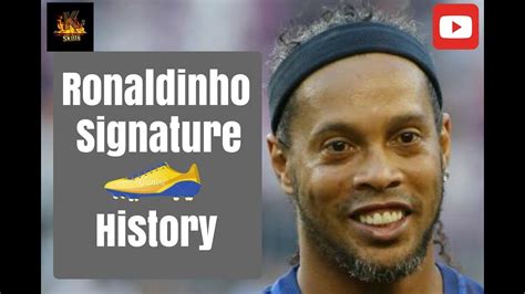 Ronaldinho Signature Edition Boot History - YouTube