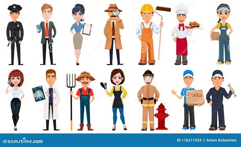 Occupations Cartoons, Illustrations & Vector Stock Images - 9313 ...