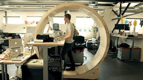 Can This Human Hamster Wheel Make You More Productive At Work?