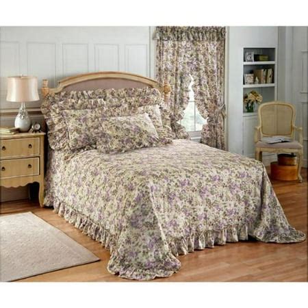 Plisse Bedspread Queen - Walmart.com