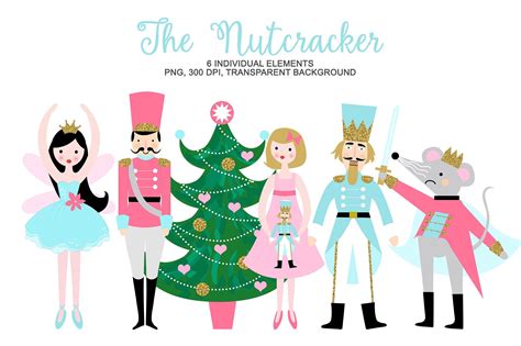 Nutcracker Clipart, Christmas Ballet | Nutcracker christmas, Christmas ...