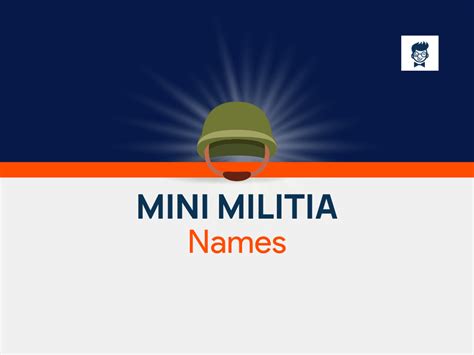 600+ Best Mini Militia Names Ideas Collection - BrandBoy