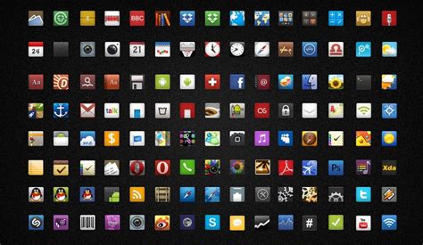 30 High-Quality and Free Android Icon Sets