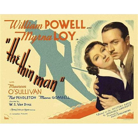 The Thin Man (1934) 30x40 Movie Poster (UK) - Walmart.com - Walmart.com