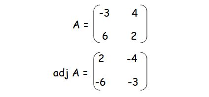 Finding Adjoint of a Matrix Examples