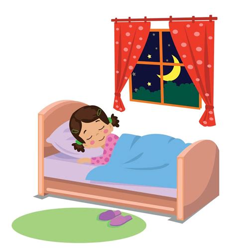 cute boy sleeping at night 14829989 Vector Art at Vecteezy