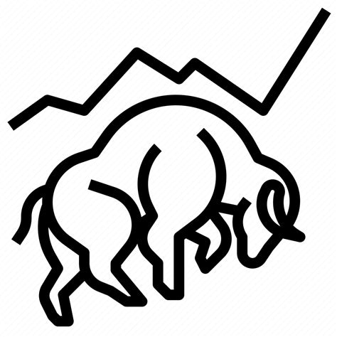 Bull, market, trade, stock, cryptocurrency, bullish icon - Download on ...