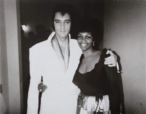 Elvis Presley and Cissy Houston (Whitney Houston’s mother), 1969 ...