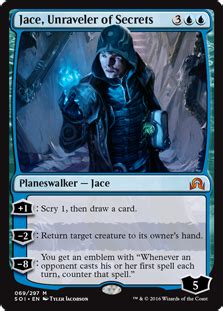 Jace, Unraveler of Secrets - Planeswalker - Cards - MTG Salvation