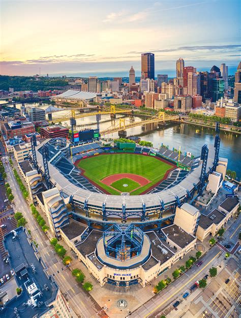 PNC Park and Downtown Pittsburgh, Pennsylvania | Pnc park, Baseball ...