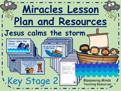 Jesus' Miracles : Jesus calms the storm KS2 Plan | Teaching Resources