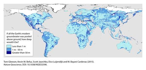 Researchers Map Global Distribution, Volume of Modern Groundwater ...