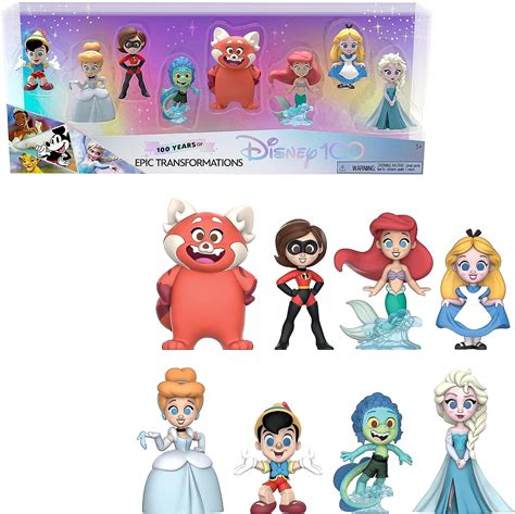 The Disney 100 Years of Celebration Collection figures from Just Play ...