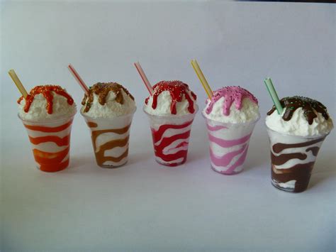 American Girl Doll Food /10 Ice cream sundaes for by MiniatureMenu