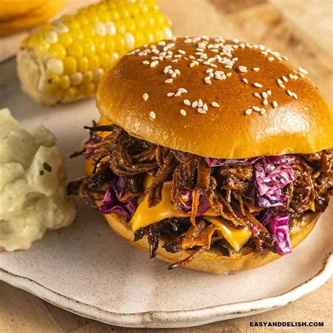 BBQ Brisket Sandwich - Easy and Delish