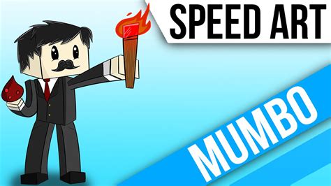 Minecraft SpeedART - Mumbo Jumbo [Fan Art] - YouTube