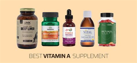 Best Vitamin A Supplements (Retinol vs. Betacarotene)