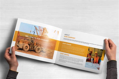 Construction Company Profile Brochure FREE Template :: Behance