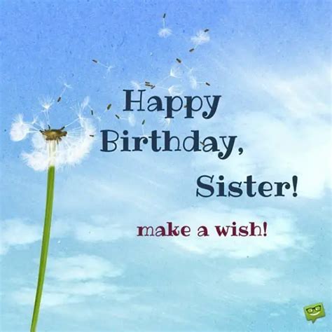 Happy Birthday, Sister! | 40 Cute Wishes for Her