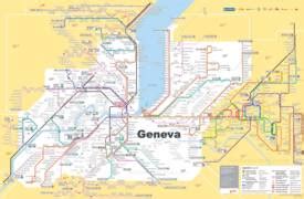 Geneva City Maps | Switzerland | Maps of Geneva (Genève)