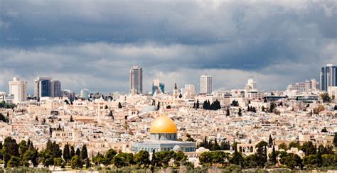 Skyline Of Jerusalem City - Stock Photos | Motion Array