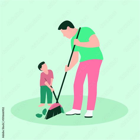 Be A Role Model to Kids Vector Illustration Stock Vector | Adobe Stock