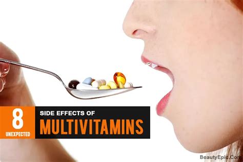 8 Unexpected Side Effects Of Multivitamins Need to Know Before Taking