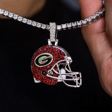 Georgia Bulldogs Official NCAA Football Helmet Pendant – The GLD Shop