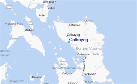 Calbayog Tide Station Location Guide