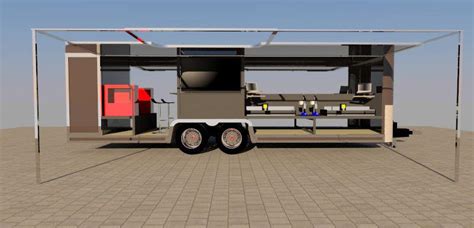 Entry #8 by mediatenerife for mobile classroom trailer 3D model ...