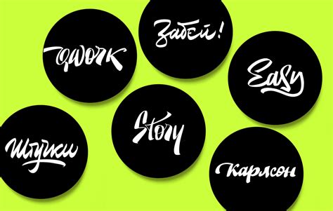 Handwritten Logos set on Behance