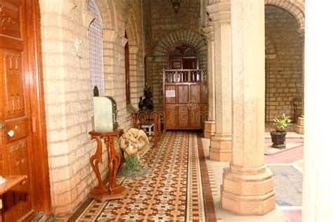 The Beautiful Interior of the Palace of Bangalore. Stock Photo - Image ...