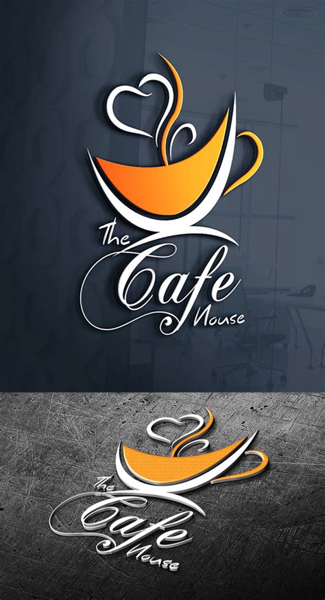 Cafe House Logo | Cafe logo design, Logo design coffee, Coffee shop ...