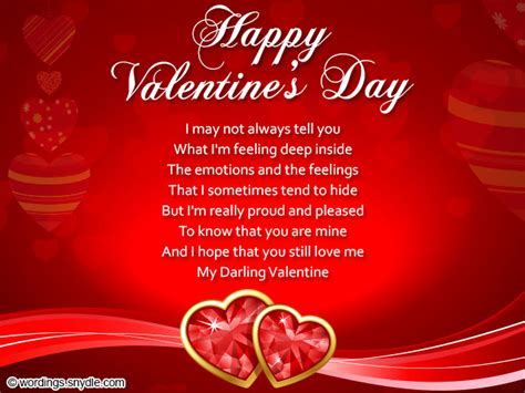 Romantic Valentine Sayings For Cards : Valentine messages for ...