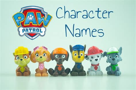 Paw Patrol Characters Pictures And Names | Webphotos.org