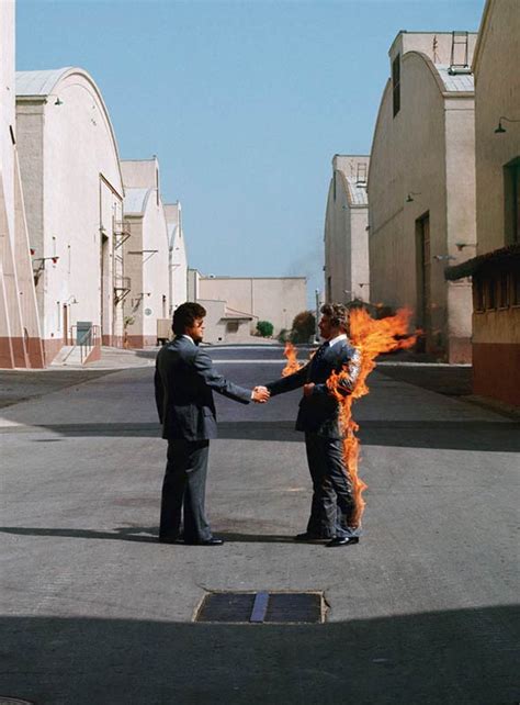 Pink Floyd, Wish You Were Here Album Cover (US), 1980 | San Francisco ...