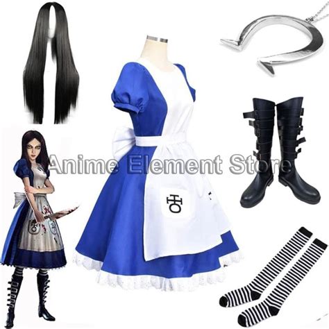 【Original】 Alice Madness Returns Costumes Cosplay Women Cosplay Madness ...