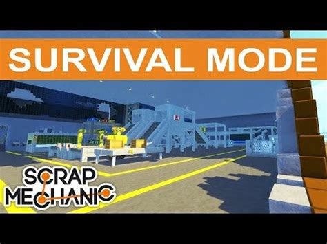 Finally! Scrap Mechanic Survival Mode Trailer : ScrapMechanic