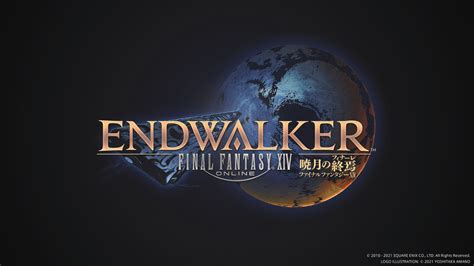 Final Fantasy XIV: Endwalker 4K (3840x2160) Logo Artwork Wallpaper : ffxiv