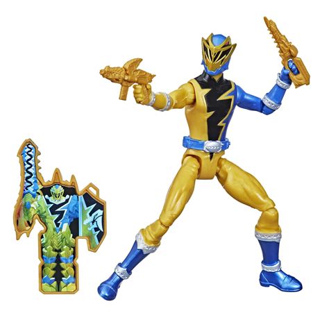 Buy Power Rangers Dino Fury Gold Ranger 6-Inch Action Figure Toy ...