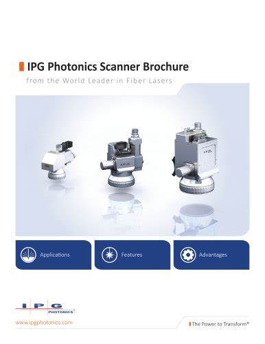 IPG Photonics' Fiber Lasers YLR Series - IPG Photonics Corporation ...