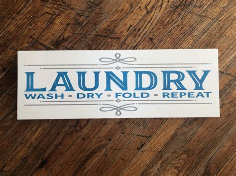 Laundry Printable Signs