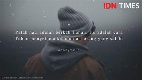 10 Quotes Elegan untuk Status Medsos buat Kamu yang Patah Hati