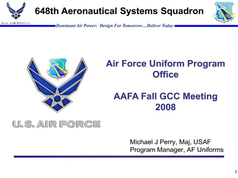 PPT - air force uniform program office PowerPoint Presentation, free ...