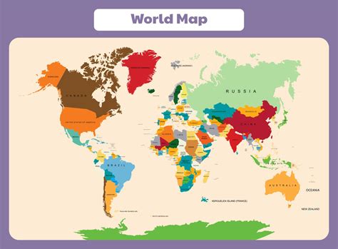 Free Large Printable World Map - Free Templates Printable