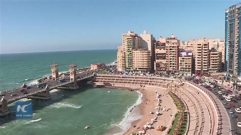 Egypt closes Alexandria's “death beach” due to drowning cases - YouTube