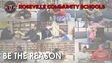 Roseville Middle School: Be The Reason | In January, staff at Roseville ...