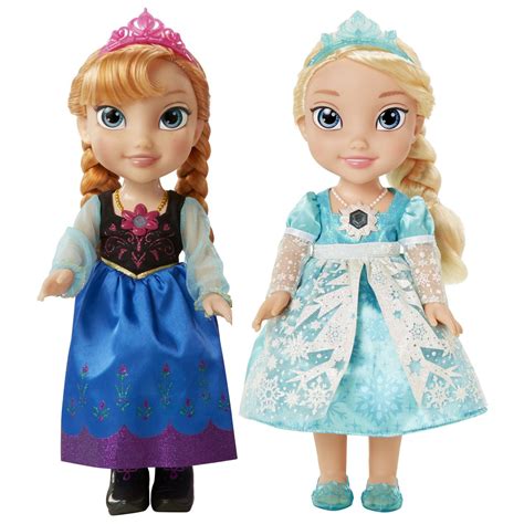 Disney Frozen Singing Sisters Anna & Elsa - 2 Pack of Dolls | Walmart ...