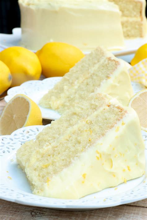 Lemon Velvet Cake w/ Lemon Cream Cheese Frosting + Video Recipe