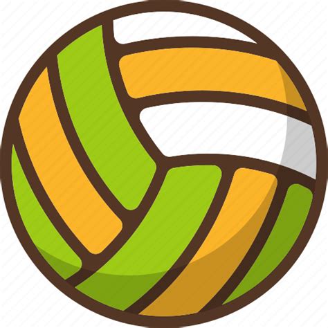 Ball, beach, sport, summer, volleyball icon